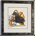 Black bird under the light and the sun of the Tropics, 2004