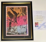 "The "Casbah" of Algiers, Mixed Media, 2003