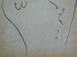 Pablo Picasso - attribué, dessin à l'encre