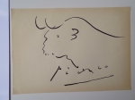 Pablo Picasso - attribué, dessin à l'encre