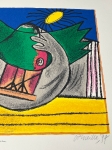 Guillaume Corneille - Lithographie signée 