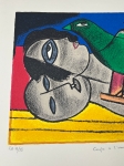 Guillaume Corneille - Lithographie signée 