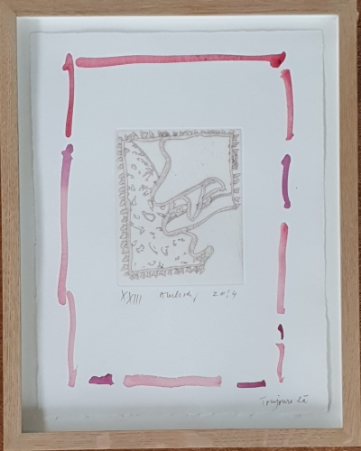 Pierre Alechinsky - Toujours Là XXIII - UVRE UNIQUE !