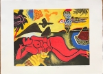 Guillaume Corneille - L'oiseau des îles, 1984