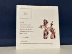 Jeff  Koons (after) - Jeff Koons Ballon Chien OR ROSE