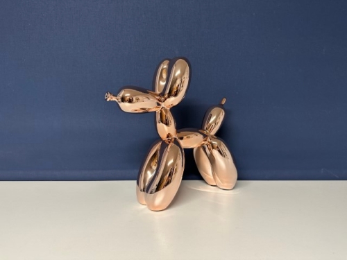 Jeff  Koons (after) - Jeff Koons Ballon Chien OR ROSE