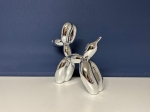 Jeff  Koons (after) - Jeff Koons Ballon Chien ARGENT