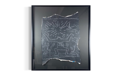 Keith Haring  - Subway drawing