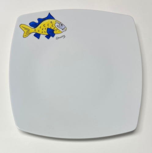 Guillaume Corneille - Handgeschilderd Limoges porselein