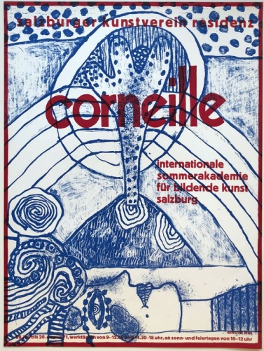 Guillaume Corneille - Affiche lithographique originale Internationale