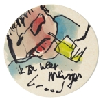 Bierkaartje "Ik zie weer meisjes"