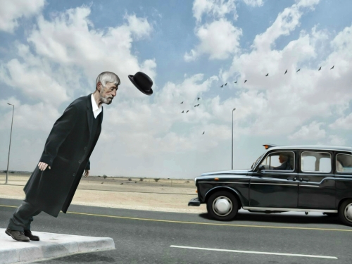 MR Strange Gitard - The Leaning Man