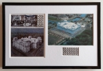 Christo – Wrapped Reichstag – signed with 2 fabrics