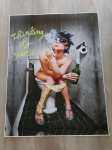 Woman on toilet (Thinking of you)